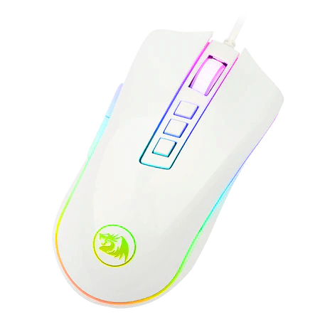 Redragon M711W Cobra Chroma White Gaming Mouse with 16.8 Million RGB Color Backlit Redragon M711W Cobra Chroma White Gaming Mouse with 16.8 Million RGB Color Backlit